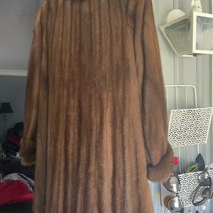 Fur Coat Size S-M